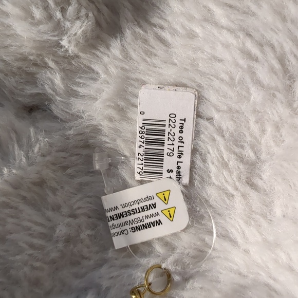 Leather woven bracelet with Tree of Life - Picture 3 of 3